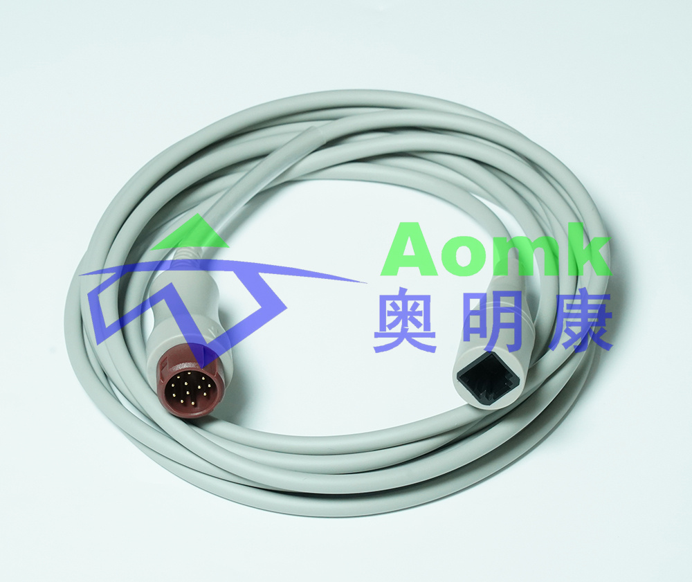 Invasive blood pressure cable (Mindray 12PIN to Abbott invasive blood pressure cable KA-MR-AB)